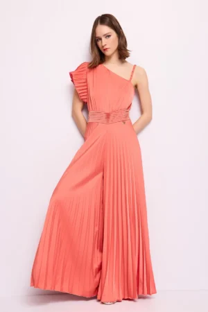 Mono plisado en Georgette